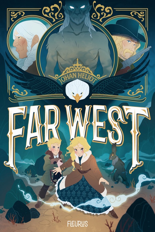 Couverture ebook de Far West, de Johan Heliot
