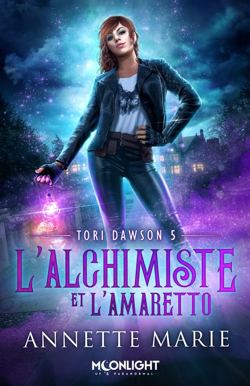 Couverture ebook de L'alchimiste et l'Amaretto, de Annette Marie