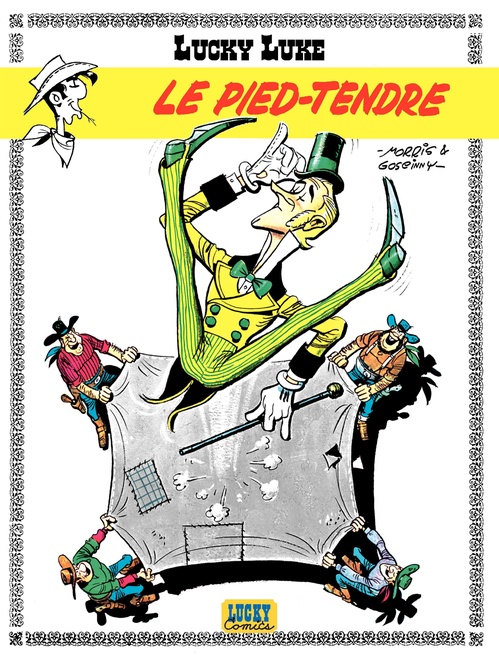 ebook cover of Lucky Luke - Tome 2 - Le Pied-Tendre, by René Goscinny, Morris