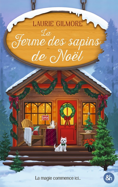 ebook cover of La Ferme des sapins de Noël, by Laurie Gilmore