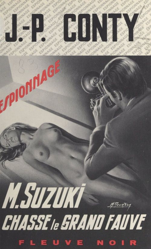 Couverture ebook de M. Suzuki chasse le grand fauve, de Jean-Pierre Conty