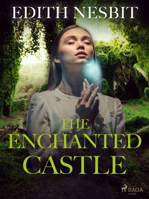ebook cover of The Enchanted Castle, by Edith Nesbit