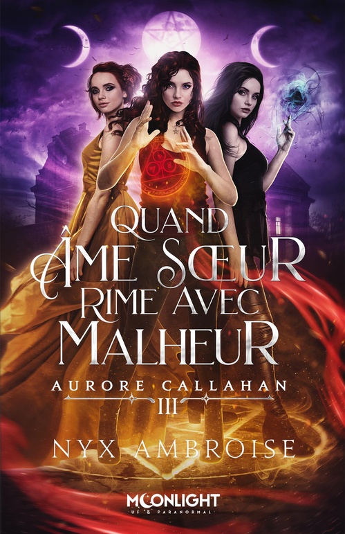 Couverture ebook de Quand âme soeur rime avec malheur, de Nyx Ambroise