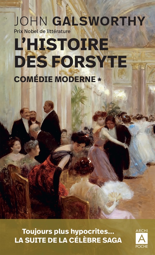 ebook cover of L'histoire des Forsyte - Tome 1 Comédie moderne, by John Galsworthy