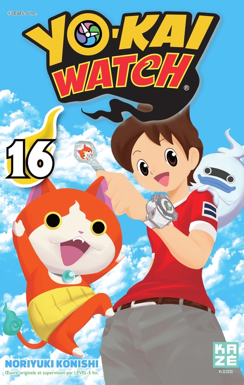 Couverture ebook de Yo-kai Watch T16, de Noriyuki Konishi