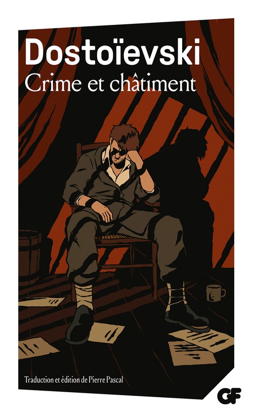 ebook cover of Crime et châtiment, by Fedor Dostoïevski