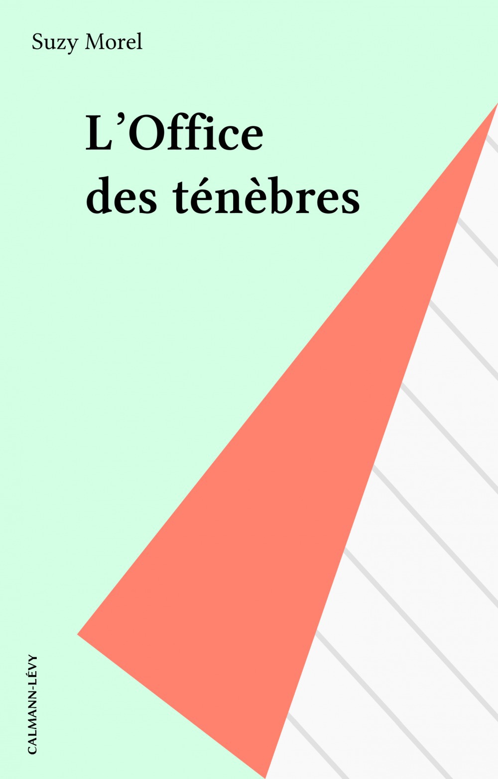 Couverture ebook de L'Office des ténèbres, de Morel