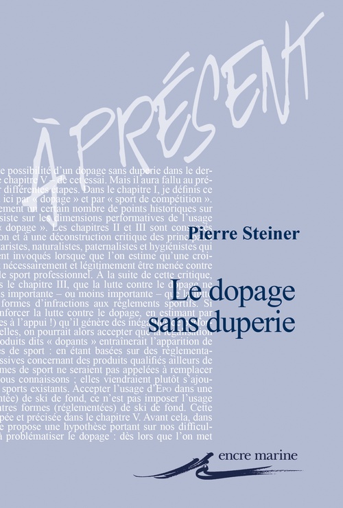 ebook cover of Le Dopage sans duperie, by Pierre Steiner