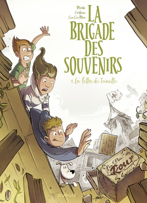 ebook cover of La brigade des souvenirs - Tome 1 - La lettre de Toinette, by Carbone, Mia Cee Cee, Marko