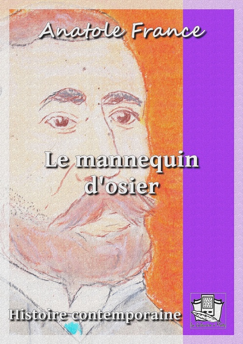 ebook cover of Le mannequin d'osier, by Anatole France