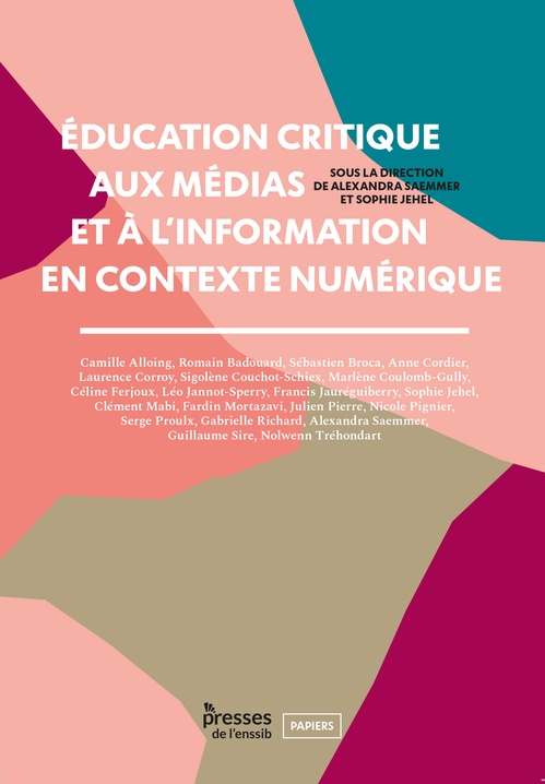 ebook cover of Éducation critique aux médias et à l´information en contexte numérique, by Sophie Jehel