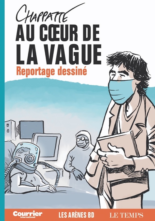 Couverture ebook de Au coeur de la vague, de Patrick Chappatte