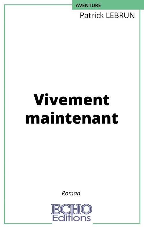 Couverture ebook de Vivement maintenant, de Patrick Lebrun