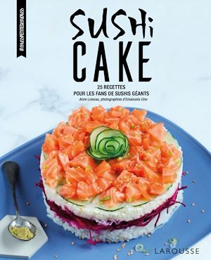 Couverture ebook de Sushi cake, de Anne Loiseau