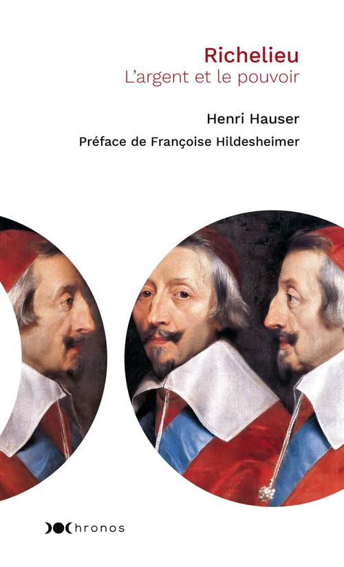 ebook cover of Richelieu, by Henri Hauser