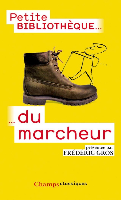Couverture ebook de Petite bibliothèque du marcheur, de Frédéric Gros