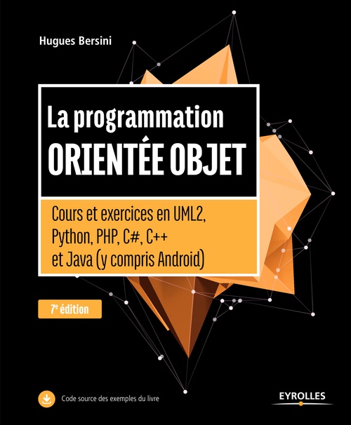 Couverture ebook de La programmation orientée objet, de Hugues Bersini