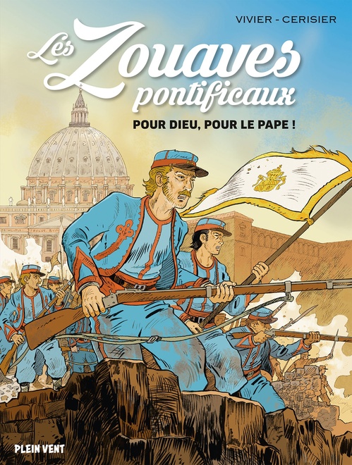 ebook cover of Les zouaves pontificaux, by Emmanuel Cerisier