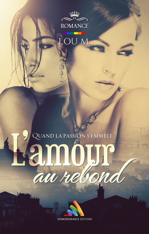 ebook cover of L'amour au rebond | Livre lesbien, roman lesbien, by Lou M.