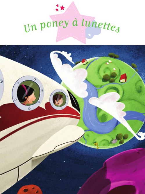 ebook cover of Un poney à lunettes, by Ghislaine Biondi