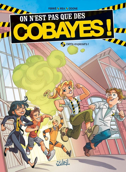 ebook cover of On n'est pas que des cobayes ! T02 - Défis explosifs !, by Benjamin Ferré