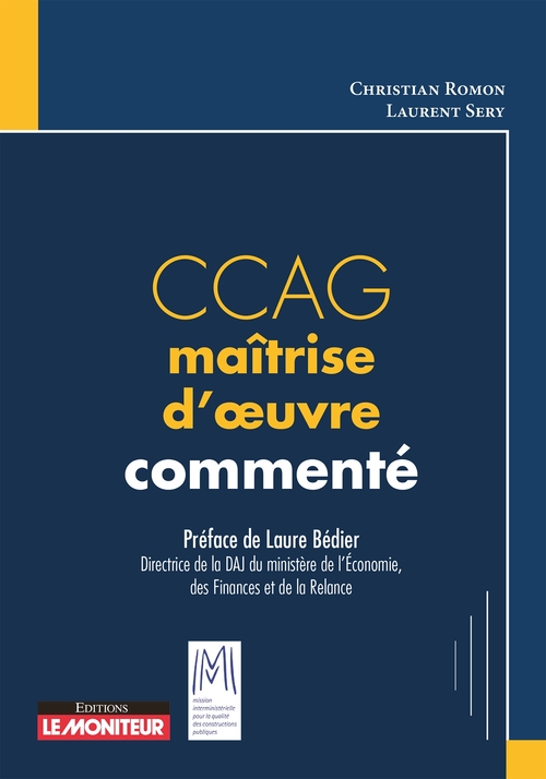 ebook cover of CCAG maîtrise d'oeuvre commenté, by MIQCP