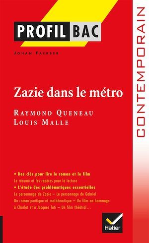 ebook cover of Profil - Queneau  : Zazie dans le métro, by Johan Faerber