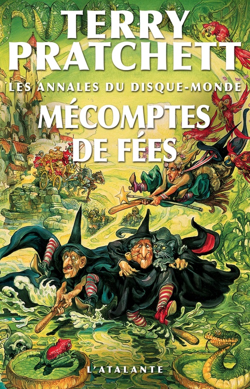 ebook cover of Mécomptes de fées, by Pratchett Terry