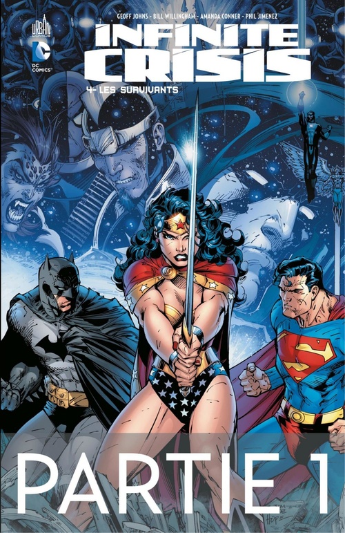 Couverture ebook de Infinite Crisis - Tome 4 - Les survivants - 1ère partie, de Geoff Johns