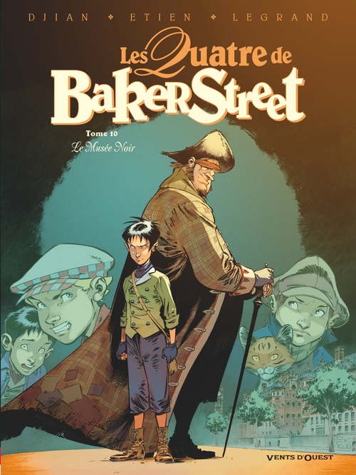 ebook cover of Les Quatre de Baker Street - Tome 10, by David Etien