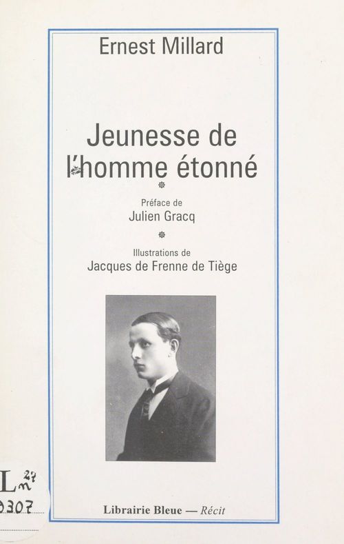 Couverture ebook de Jeunesse de l'homme étonné, de Ernest Millard