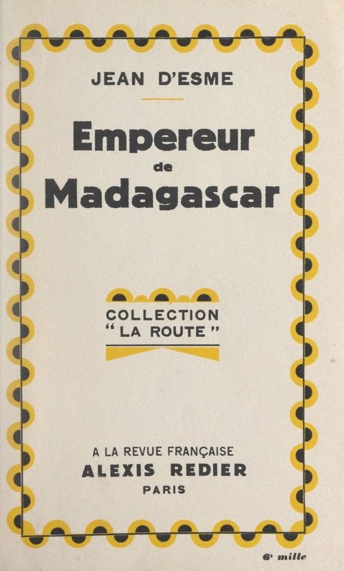 ebook cover of Empereur de Madagascar, by Jean D'Esme