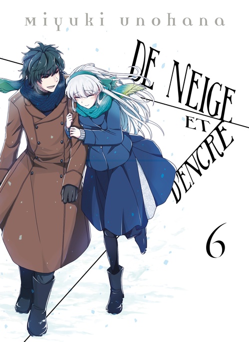 Couverture ebook de De neige et d'encre T06, de Miyuki Unohana