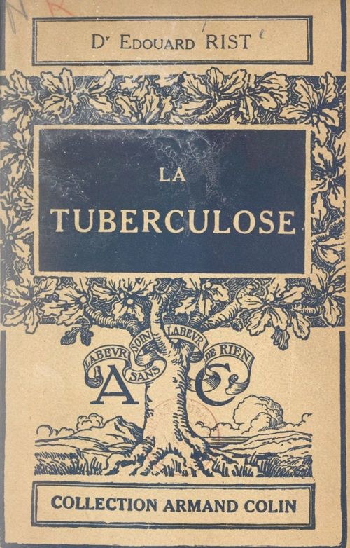 Couverture ebook de La tuberculose, de Edouard Rist
