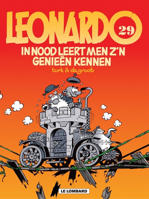 Couverture ebook de In nood leert men z'n genieën kennen, de De Groot