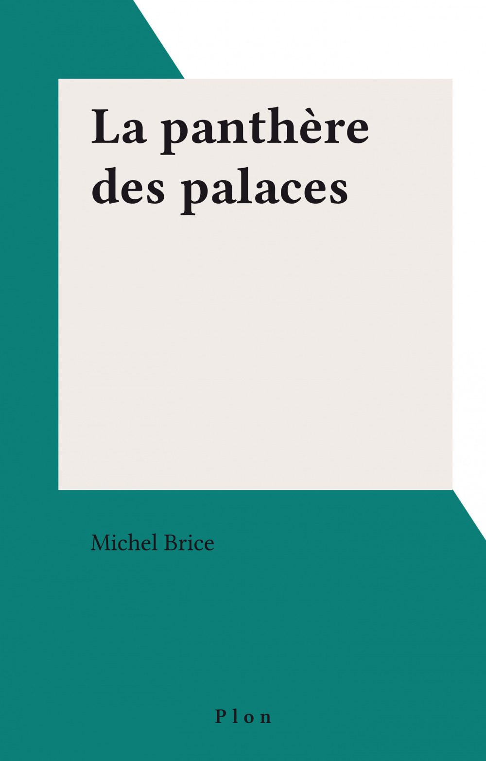 Couverture ebook de La panthère des palaces, de Gérard de Villiers