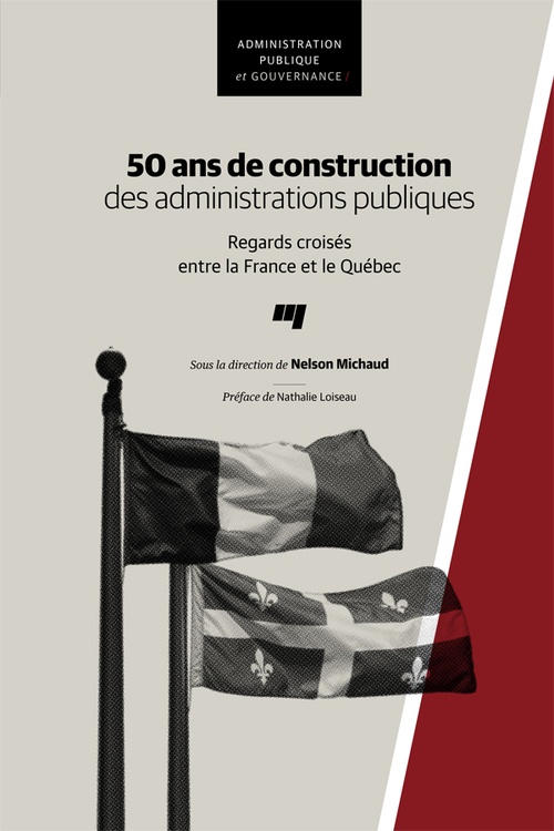 Couverture ebook de 50 ans de construction des administrations publiques, de Nelson Michaud