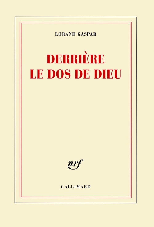 ebook cover of Derrière le dos de Dieu, by Lorand Gaspar