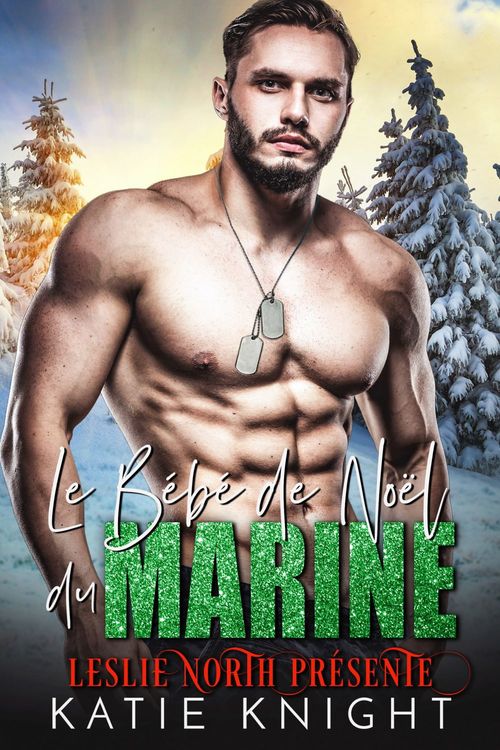 Couverture ebook de Le Bébé de Noël du Marine, de Katie Knight, Leslie North