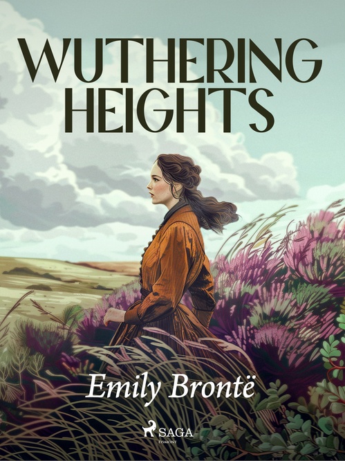 ebook cover of Wuthering Heights, by Emily Brontë