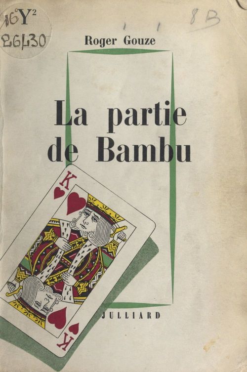ebook cover of La partie de Bambu, by Roger Gouze