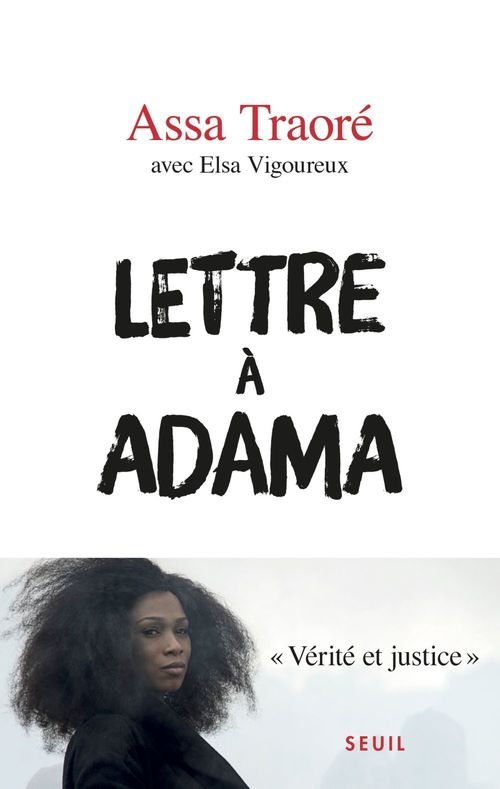 ebook cover of Lettre à Adama, by Assa Traore, Elsa Vigoureux