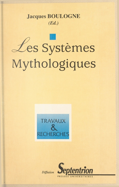 Couverture ebook de Les systèmes mythologiques, de Boulogne