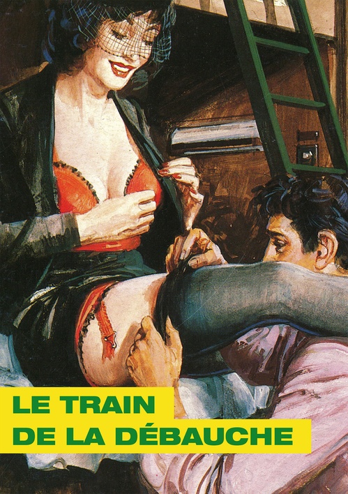 Couverture ebook de Le Train de la débauche, de Alberto Del Mestre