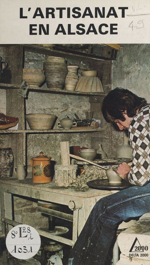 Couverture ebook de L'artisanat en Alsace, de Lucien Sittler