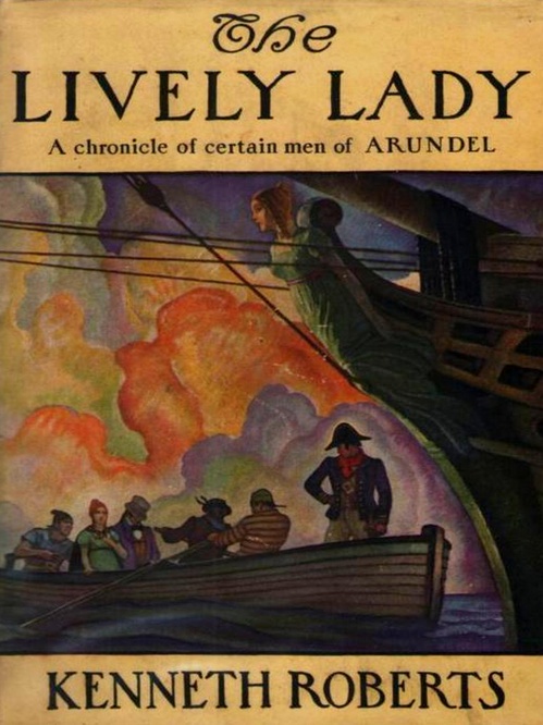 Couverture ebook de The Lively Lady, de Kenneth Roberts