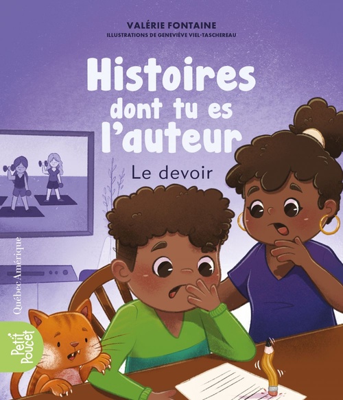 ebook cover of Histoires dont tu es l´auteur  - Le devoir, by Valerie Fontaine