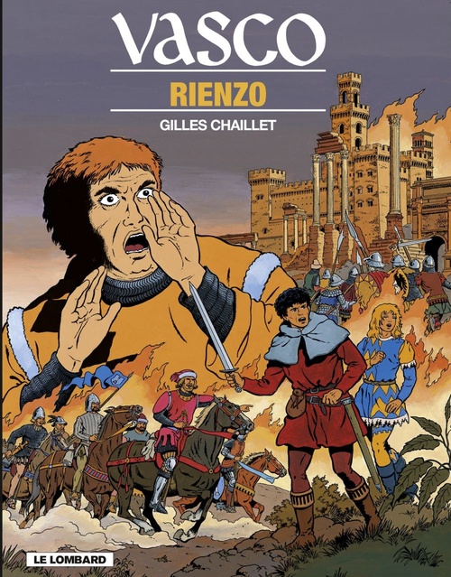 ebook cover of Vasco - Tome 18 - Rienzo, by Gilles Chaillet