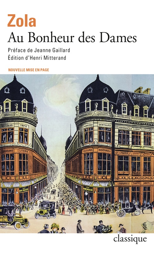 Couverture ebook de Au Bonheur des Dames, de Émile Zola