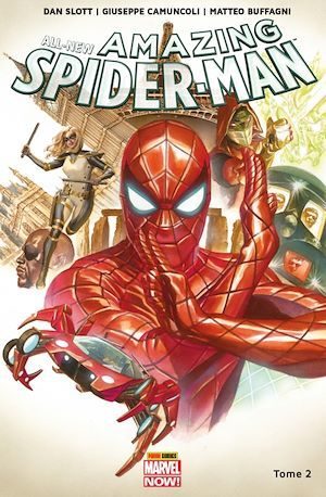 ebook cover of All-New Amazing Spider-Man (2015) T02, by Dan Slott, Matteo Buffagni, Giuseppe Camuncoli